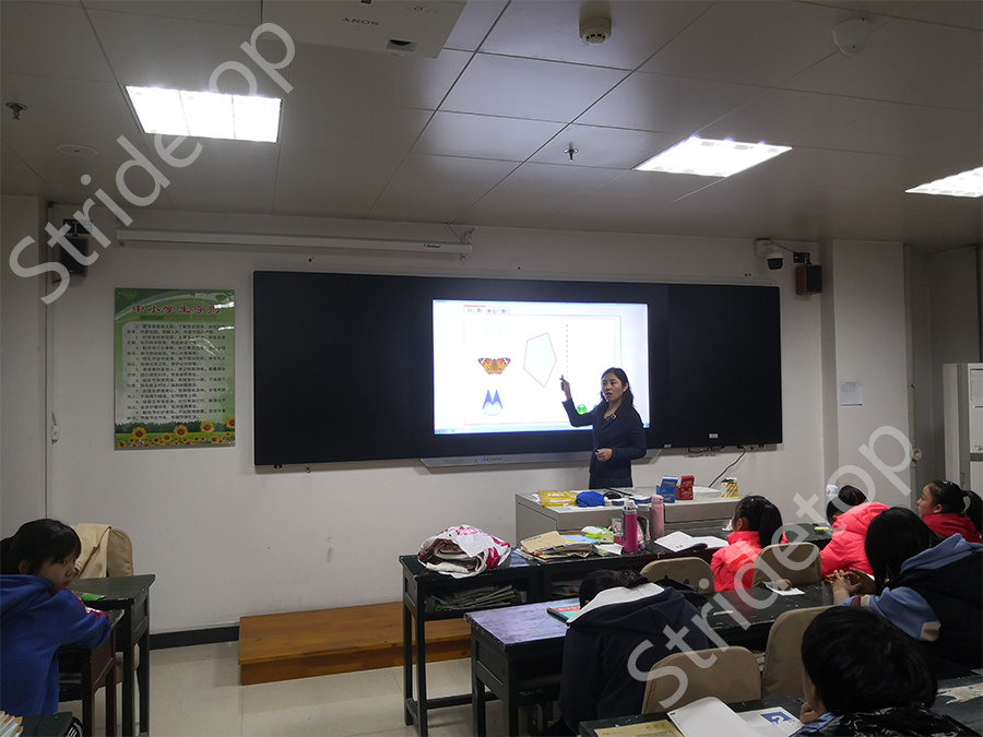 騰亞科技---河北省體育局運動技術(shù)學校納米智慧黑板