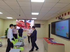 京山市委常委、組織部長黃勝親率相關(guān)局委辦領(lǐng)導(dǎo)蒞臨武漢市騰亞科技有限公司